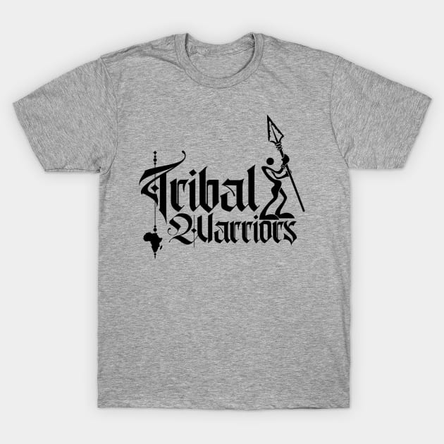 Men's African Tribal Warrior Design T-Shirt by irfankokabi